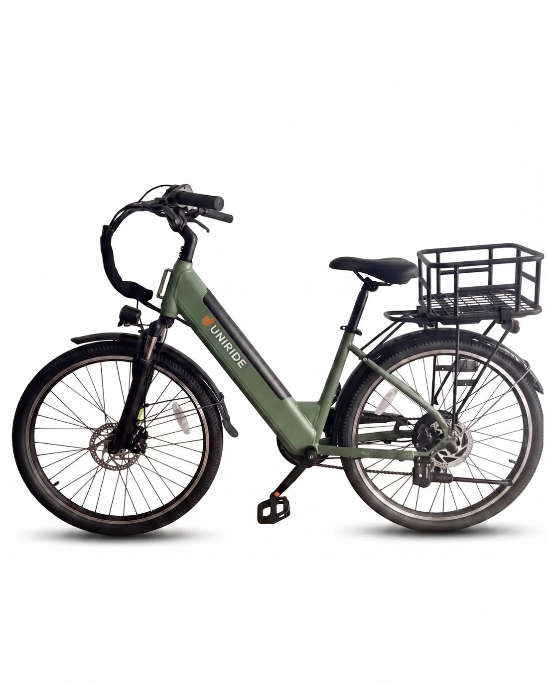 Rear E-bike basket
