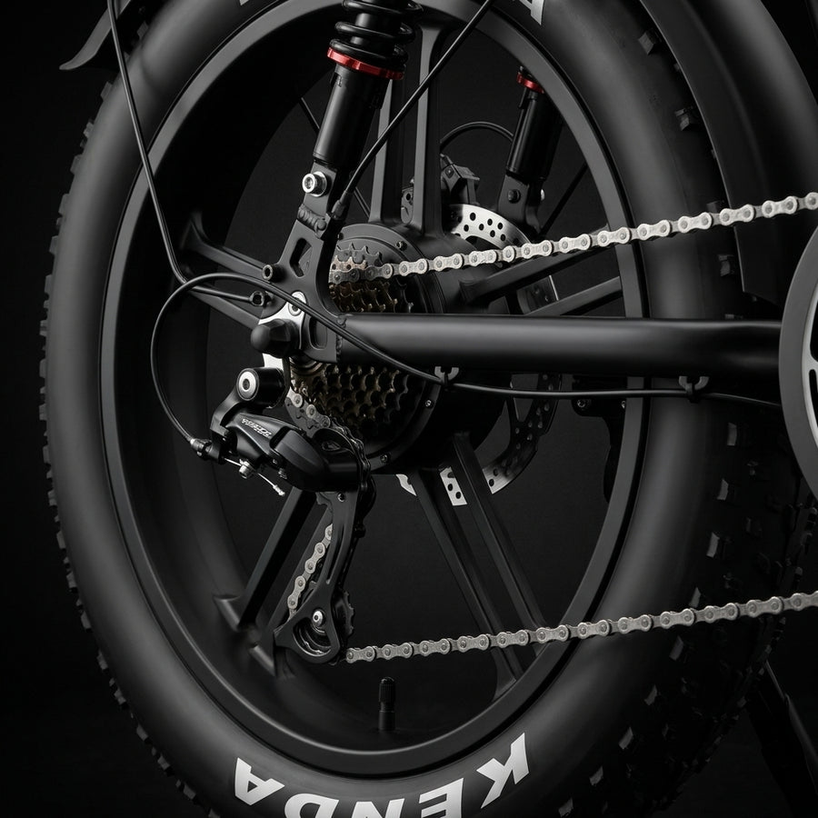 Shimano 7-speed gears