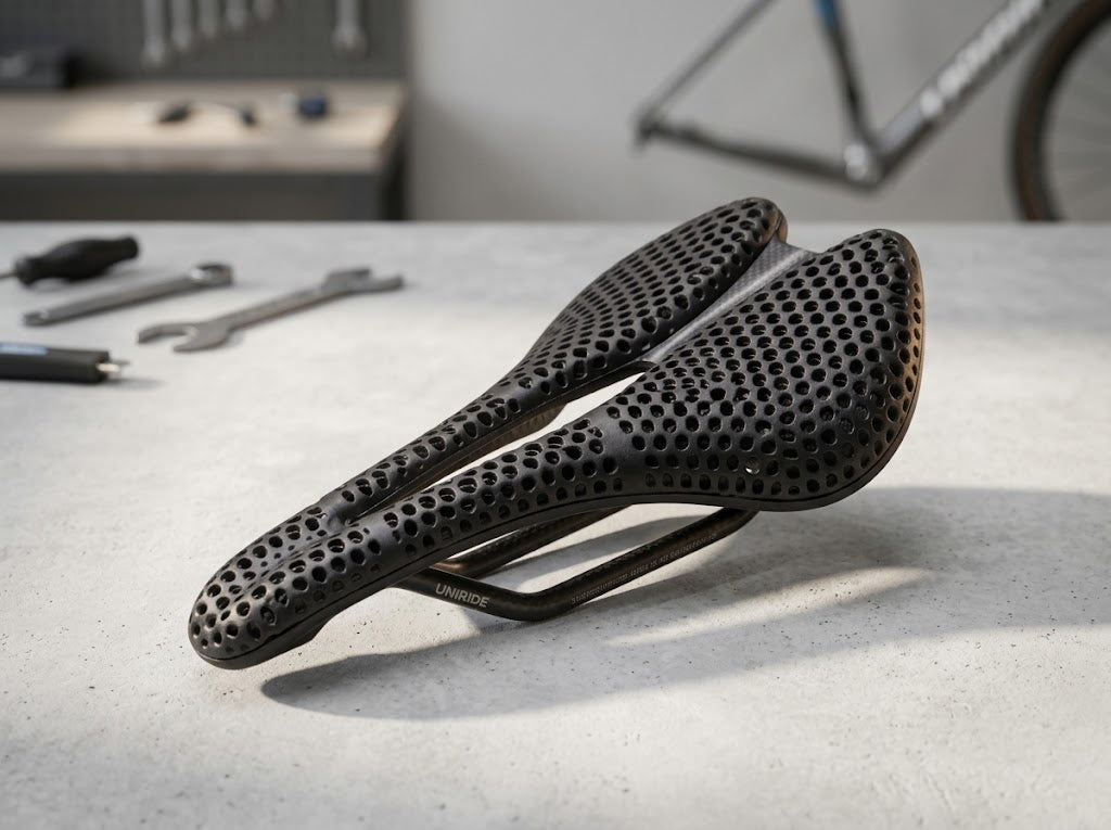 IT'S NOT A TRADITIONAL SADDLE.