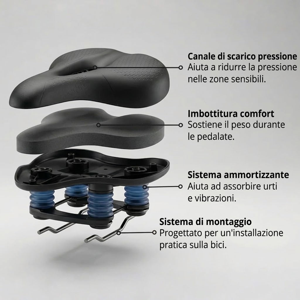 Cloud saddle e-bike UNIRIDE