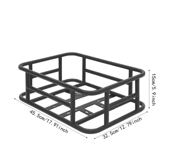 Rear E-bike basket
