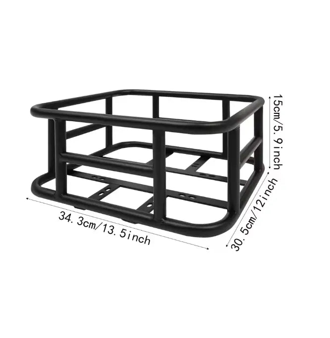 Rear E-bike basket
