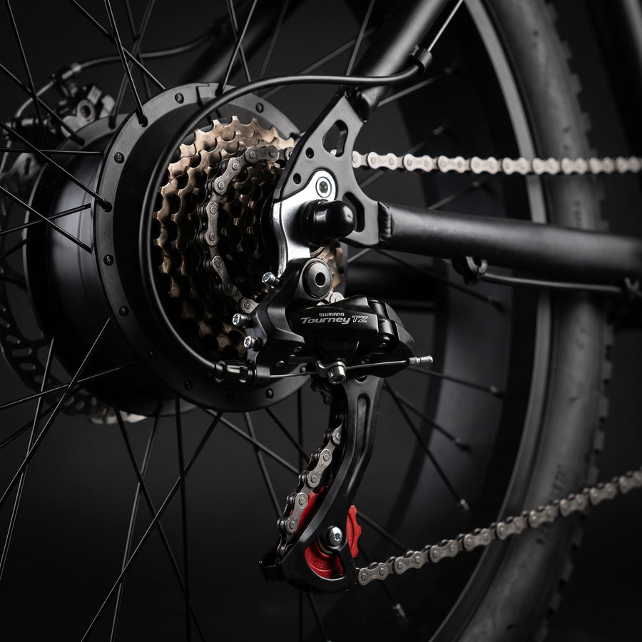 Shimano 7-speed gears